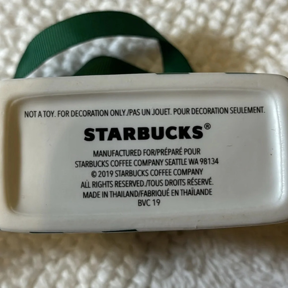 Starbucks Coffee Company Set of 4 Ornaments Collectibles 2016/2017/2018/2019 - Picture 16 of 16